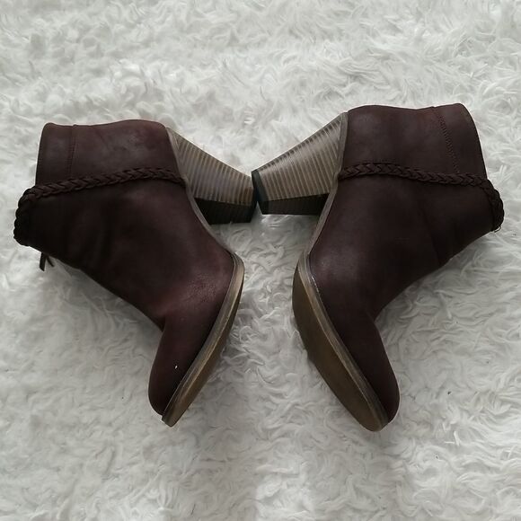 MIA Brown Ankle Booties  Sz 11 - Picture 8 of 10
